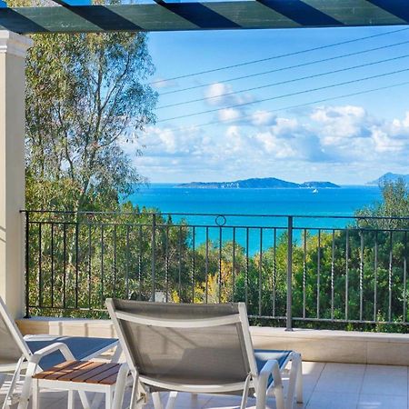 Villa Afionas - 3 Minutes From The Beach With Heated Eco-Pool And Sunset View Exterior photo