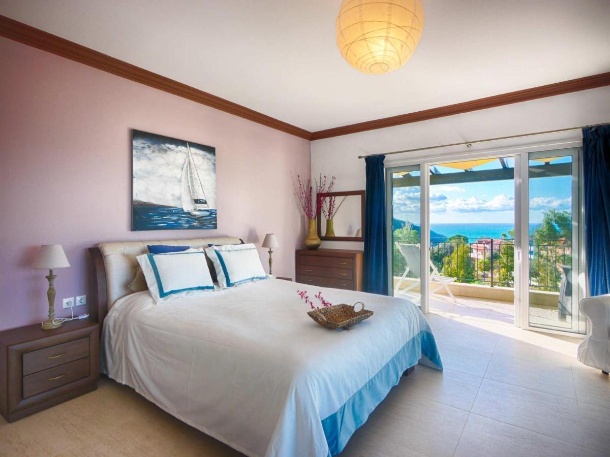 Villa Afionas - 3 Minutes From The Beach With Heated Eco-Pool And Sunset View Exterior photo