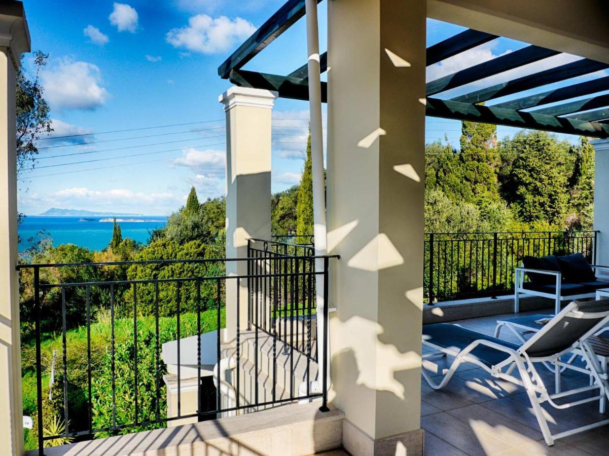 Villa Afionas - 3 Minutes From The Beach With Heated Eco-Pool And Sunset View Exterior photo