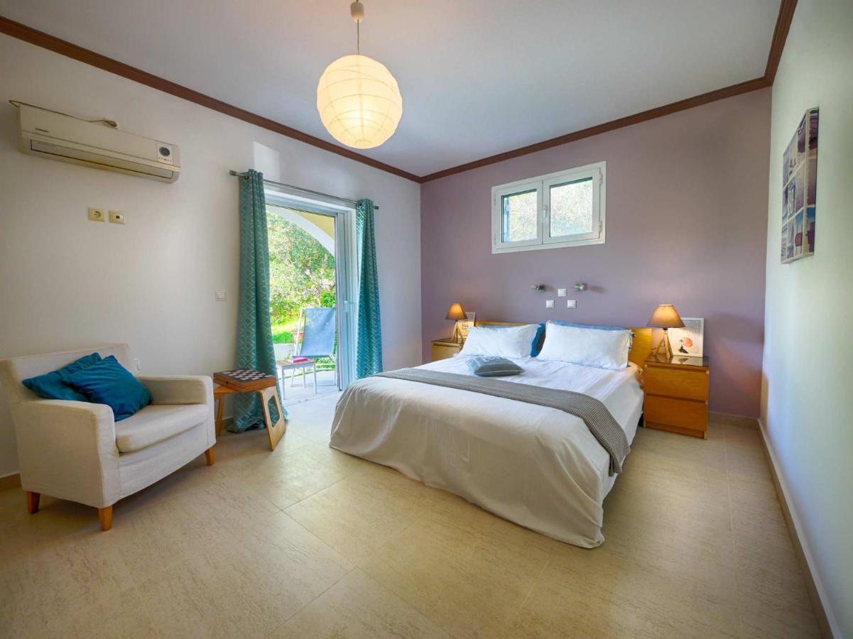 Villa Afionas - 3 Minutes From The Beach With Heated Eco-Pool And Sunset View Exterior photo