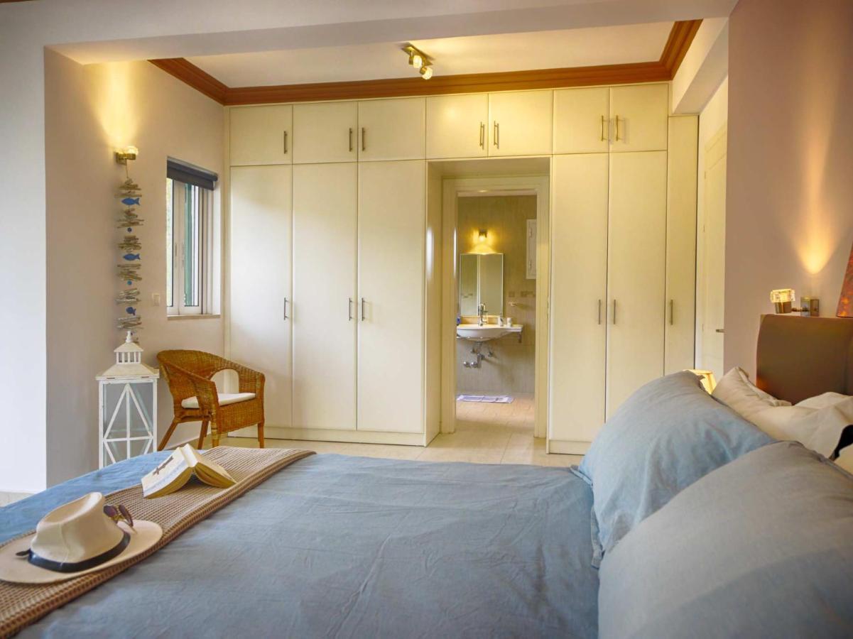 Villa Afionas - 3 Minutes From The Beach With Heated Eco-Pool And Sunset View Exterior photo