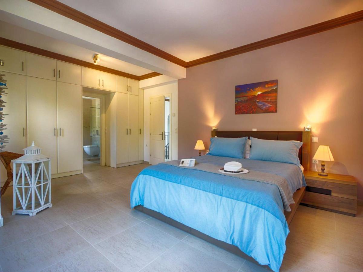 Villa Afionas - 3 Minutes From The Beach With Heated Eco-Pool And Sunset View Exterior photo