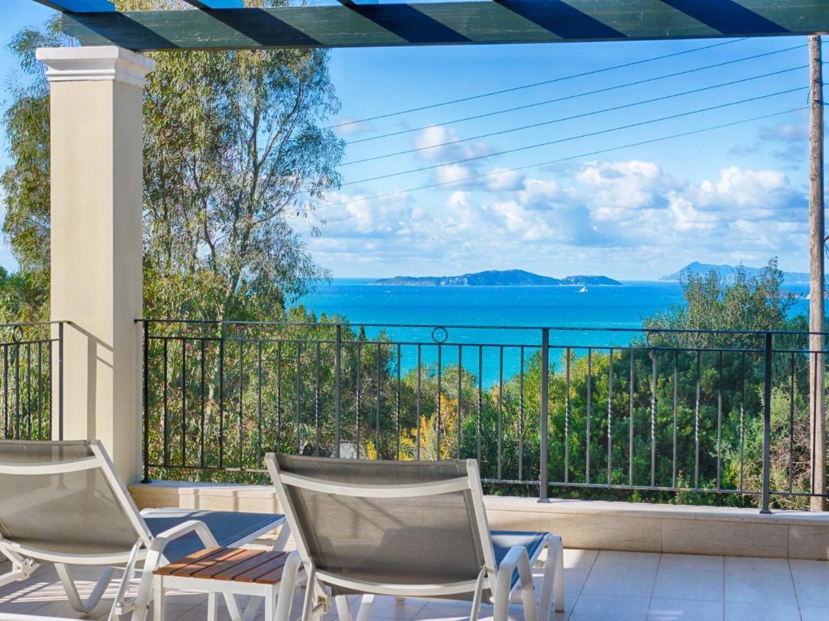 Villa Afionas - 3 Minutes From The Beach With Heated Eco-Pool And Sunset View Exterior photo