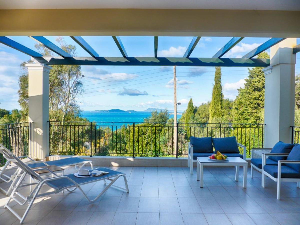 Villa Afionas - 3 Minutes From The Beach With Heated Eco-Pool And Sunset View Exterior photo