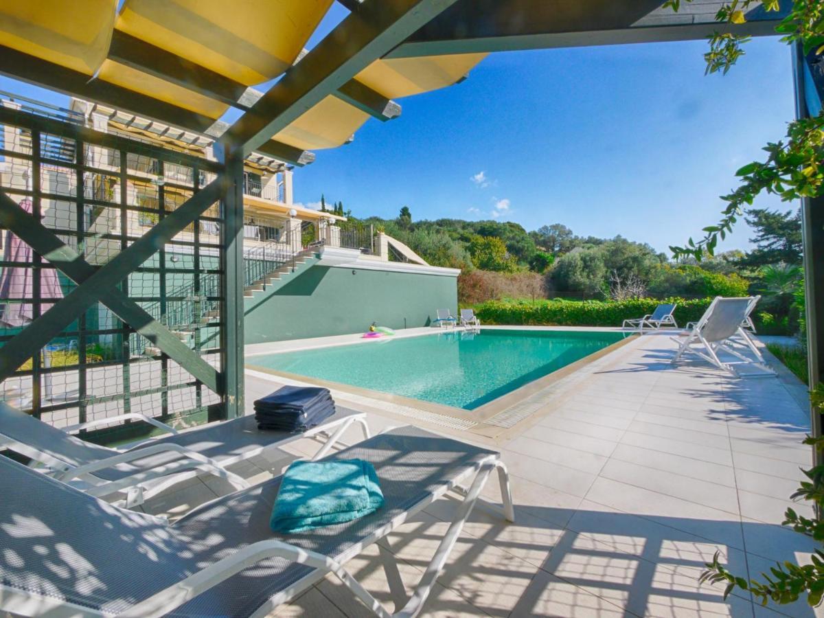 Villa Afionas - 3 Minutes From The Beach With Heated Eco-Pool And Sunset View Exterior photo